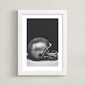 "armour" - Art Print in steel grey by Alicia Abla - Framed