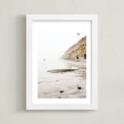 "Stone Steps" - Art Print in Sand by Bree Madden - Framed