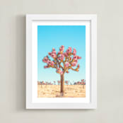 "Strange Desert" - Art Print in Sand by Irene Suchocki - Framed