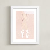 "The Performance" - Art Print in Petal by Robin Ott - Framed