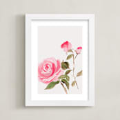 "Enchanted Garden 1" - Art Print in Floral by Arohika Verma - Framed