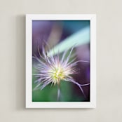 "Lorax Dreams" - Art Print in Lilac Grey by Giulia Doyle - Framed