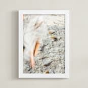 "Finding Center" - Art Print in Stone by Kaitlin Rebesco - Framed