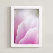 "The Power of Pink" - Art Print in Powerful Pink by Lynn Lehto - Framed