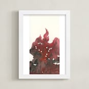 "Gemini Constellation" - Art Print in Agate by Emily Magone - Framed