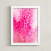 "Pattern in pink" - Art Print in pinky by NSMARK - Framed