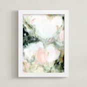 "Mesmerize" - Art Print in Pine by Melanie Severin - Framed