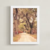 "Bonaventure" - Art Print in Warm Vintage by Sara Heilwagen - Framed