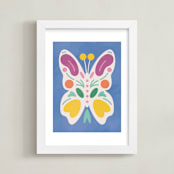 "Transformation 2" - Art Print in Cream by sue prue - Framed