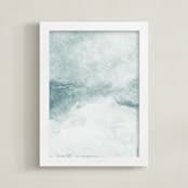 "Edge of the Sea II" - Art Print in Tidewater by Karen Kaul - Framed