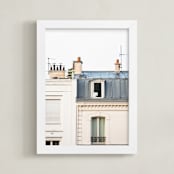 "Montmartre II" - Art Print in Zinc by Heather Deffense - Framed