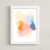 "Summer Crush" - Art Print in dusk by Jenny Partrite - Framed
