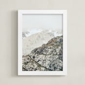 "Genesis No. 2" - Art Print in Camel by Courtney Crane - Framed