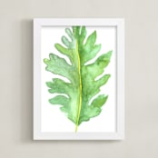 "Greenery IV" - Art Print in Grenery by Luz Alliati - Framed
