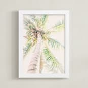"Yucatan VI" - Art Print in Tropical Green by Lindsay Ferraris Photography - Framed