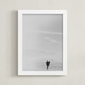 "Todos Santos I" - Art Print in Sandy Gray by Lindsay Ferraris Photography - Framed