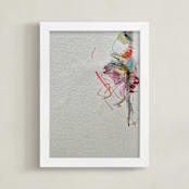 "SWEETBITTER" - Art Print in Candy Pinks by ADRIENNE JACKSON - Framed