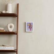 "Lemon Dreaming" - Art Print in Melbourne Periwinkle by Jiny He - In a Room