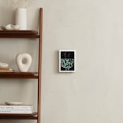 "Farmhouse_bowl_1" - Art Print in green bowl by Bethania Lima - In a Room
