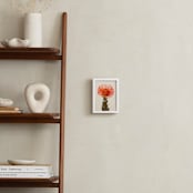 "Protea I" - Art Print in tangerine by Kamala Nahas - In a Room