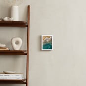 "Sea Change" - Art Print in Ocean by Shari Margolin - In a Room