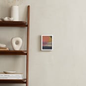 "Setting Light I" - Art Print in Sunset by Molly Lloyd - In a Room