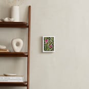 "Seeking balance" - Art Print in Forest Green by Rushmi - In a Room