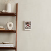 "Heart Tag: Portrait Framed Photo" - Framed Photo in Cookie Dough by Stacy Maalouf - In a Room