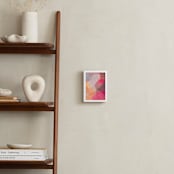 "Valley" - Art Print in Watermelon by Hooray Creative - In a Room