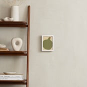 "Big Pear" - Art Print in Earthy Pear Green by Elliot Stokes - In a Room