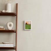 "Pasture" - Art Print in Grass Green by sue prue - In a Room