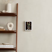 "Shes Blooming" - Art Print in Magical Rose by Theresa Bear - In a Room