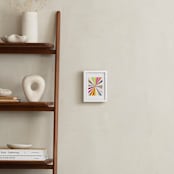 "Pinwheel 1" - Art Print in Rainbow by Shelley Kommers - In a Room