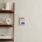 "Old Bubbles" - Art Print in White by Becca Robinson - In a Room