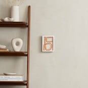 "Summer Siesta" - Art Print in Coral by ALICIA BOCK - In a Room