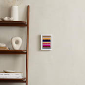 "Free" - Art Print in Hot Pink by HAPI ART - In a Room