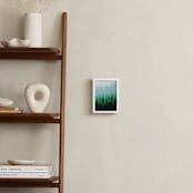 "Forest is Calling" - Art Print in Misty Forest Green by The Tattered Traveler - In a Room
