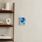 "Ocean Breeze" - Art Print in Ocean Blue by Ilana Greenberg - In a Room