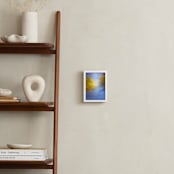 "Under the surface" - Art Print in Golden blue by NSMARK - In a Room