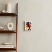 "Winter Bloom II" - Art Print in Warm Red by Katie Craig - In a Room