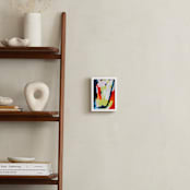 "Red Hots" - Art Print in Hot Red by Katie Craig - In a Room
