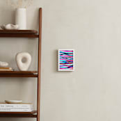 "Colourburst4" - Art Print in Fuchsia by Miranda Mol - In a Room