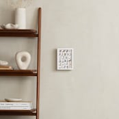 "Dog Breeds A-Z" - Art Print in White by Lauren Rogoff - In a Room