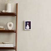 "Sometimes It Is Blue" - Art Print in Deep blue by Bethania Lima - In a Room