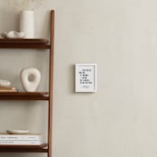 "Our Father's Character" - Art Print in Air Force Blue by Jennifer Postorino - In a Room