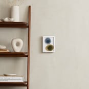 "earth and sky" - Art Print in indigo by Kelly Witmer - In a Room