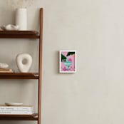 "Coppa di Gelato" - Art Print in Rose Quartz by Christina Cesario - In a Room