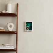 "This is Where We Come Alive" - Art Print in Radiant Teal by Stacy Kron - In a Room