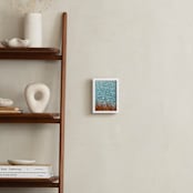 "Gulf Breeze" - Art Print in Gulf Blue by Whitley Williams - In a Room