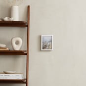 "Frozen Fable" - Art Print in Frosty Beige by M.E.Segantini - In a Room